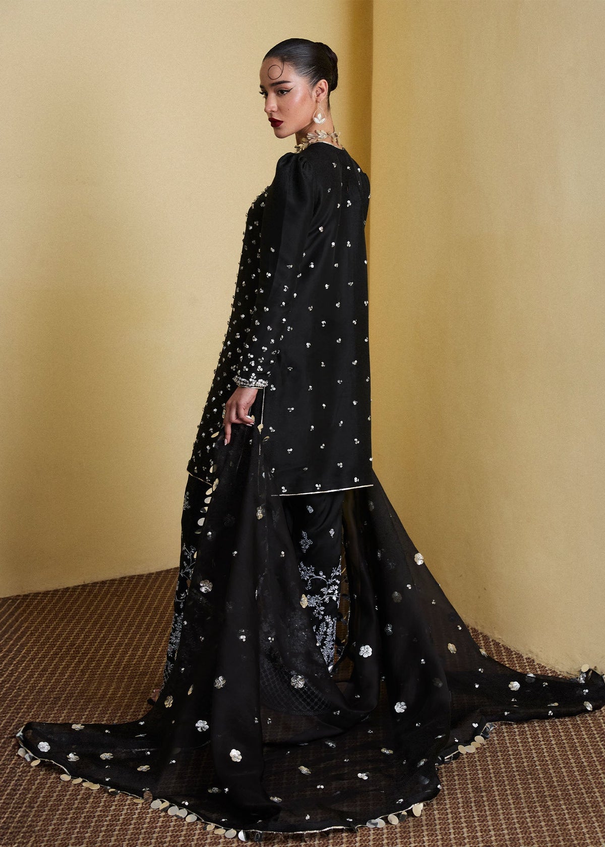 Hussain Rehar | SS Luxury Pret 25 | Kiara -  Hussain Rehar Ladies Clothes - Original Designer Dress - House of Maryam