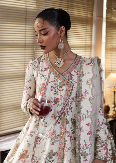 Hussain Rehar | SS Luxury Pret 25 | Inara -  Hussain Rehar Ladies Clothes - Original Designer Dress - House of Maryam