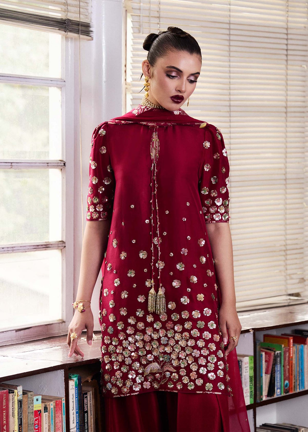 Hussain Rehar | SS Luxury Pret 25 | Rasp -  Hussain Rehar Ladies Clothes - Original Designer Dress - House of Maryam