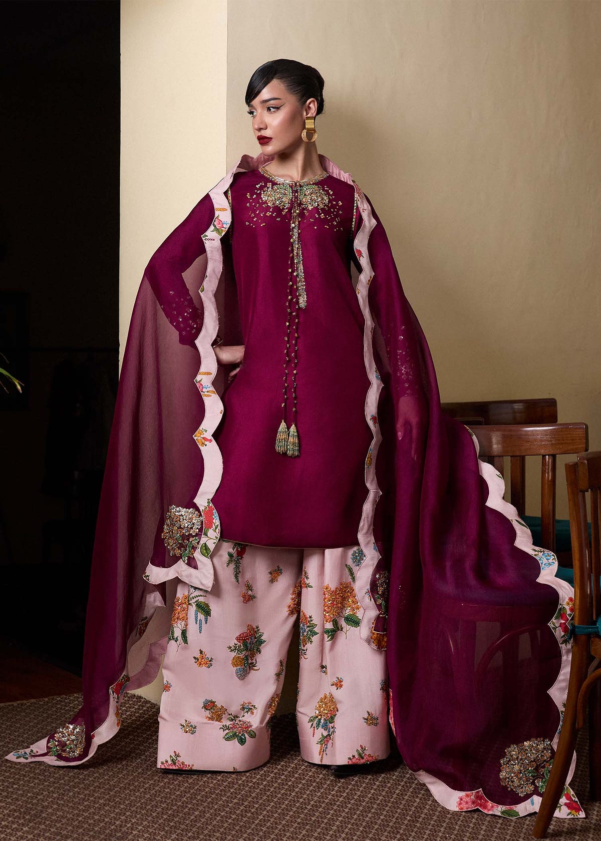 Hussain Rehar | SS Luxury Pret 25 | Impel -  Hussain Rehar Ladies Clothes - Original Designer Dress - House of Maryam