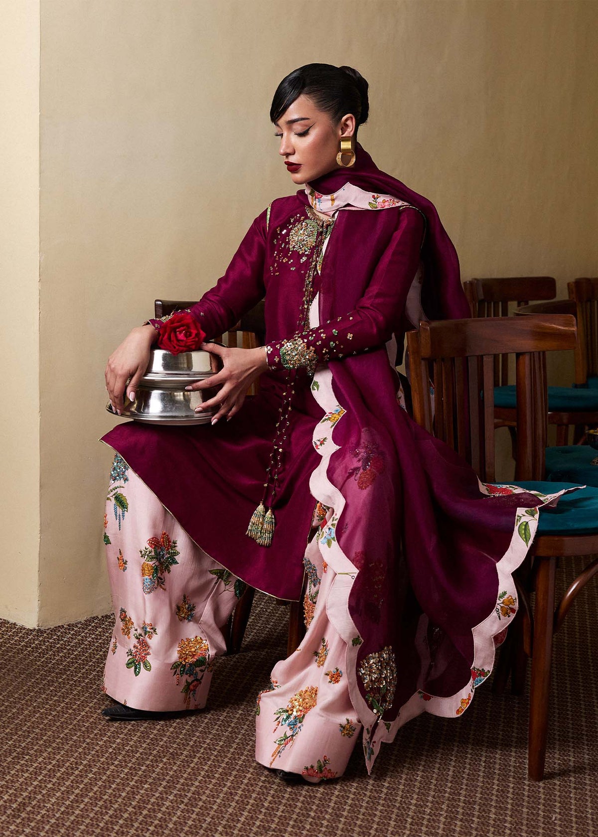 Hussain Rehar | SS Luxury Pret 25 | Impel -  Hussain Rehar Ladies Clothes - Original Designer Dress - House of Maryam