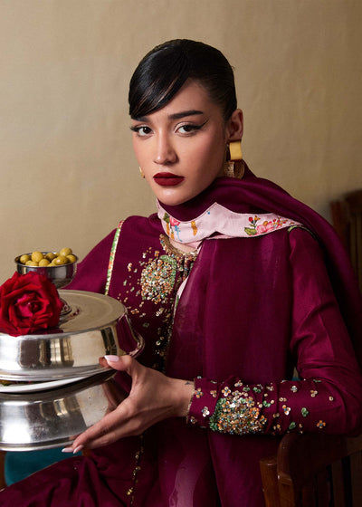 Hussain Rehar | SS Luxury Pret 25 | Impel -  Hussain Rehar Ladies Clothes - Original Designer Dress - House of Maryam