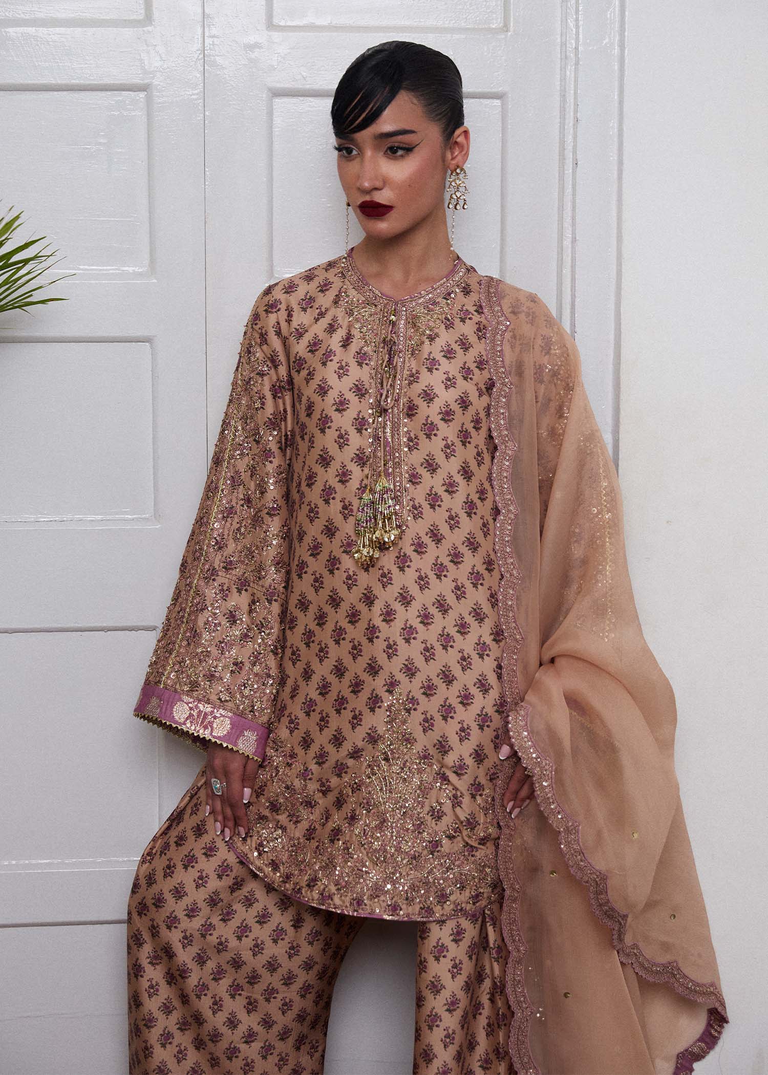 Hussain Rehar | SS Luxury Pret 25 | Fran -  Hussain Rehar Ladies Clothes -  House of Maryam
