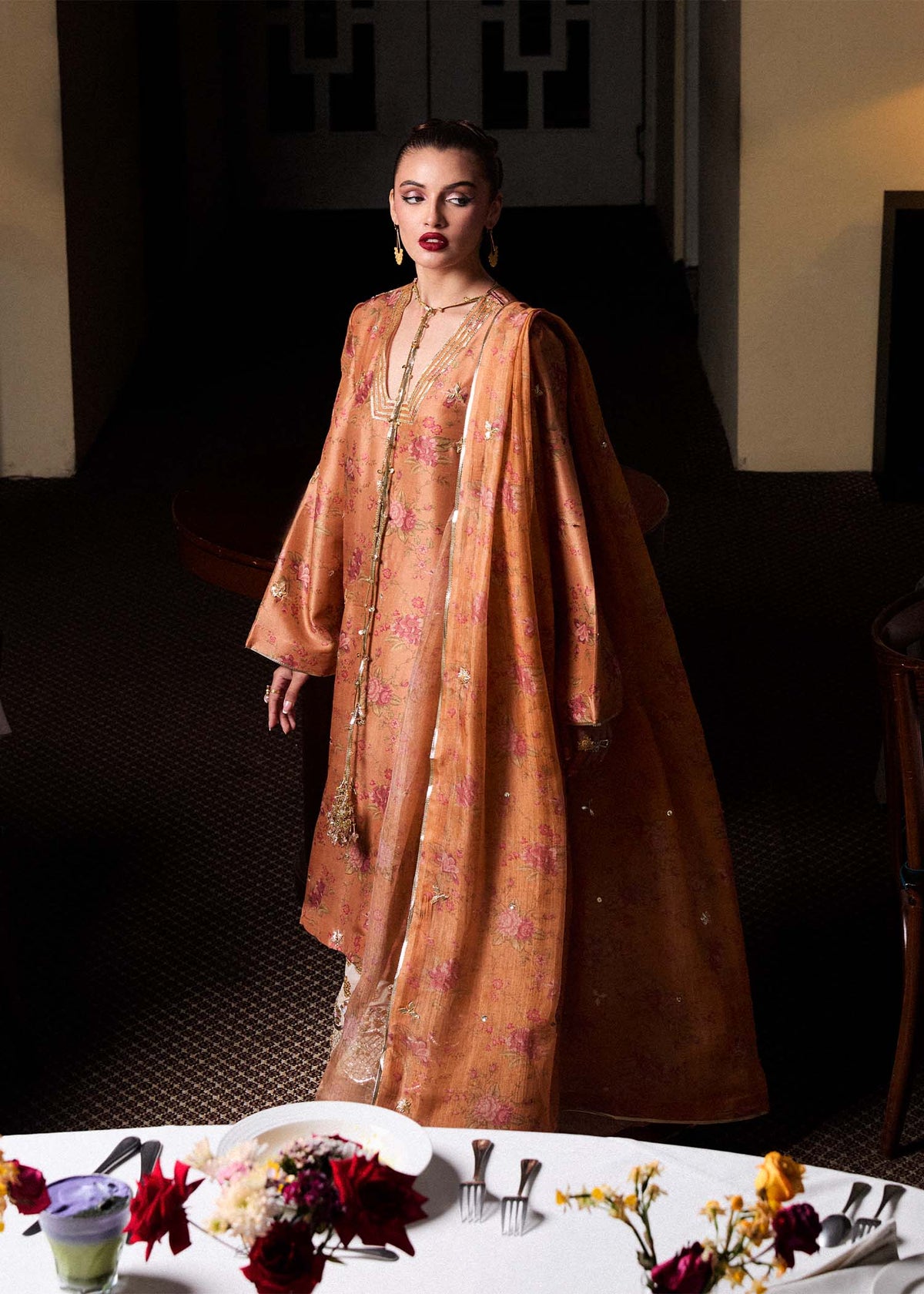 Hussain Rehar | SS Luxury Pret 25 | Dijan -  Hussain Rehar Ladies Clothes - Original Designer Dress - House of Maryam