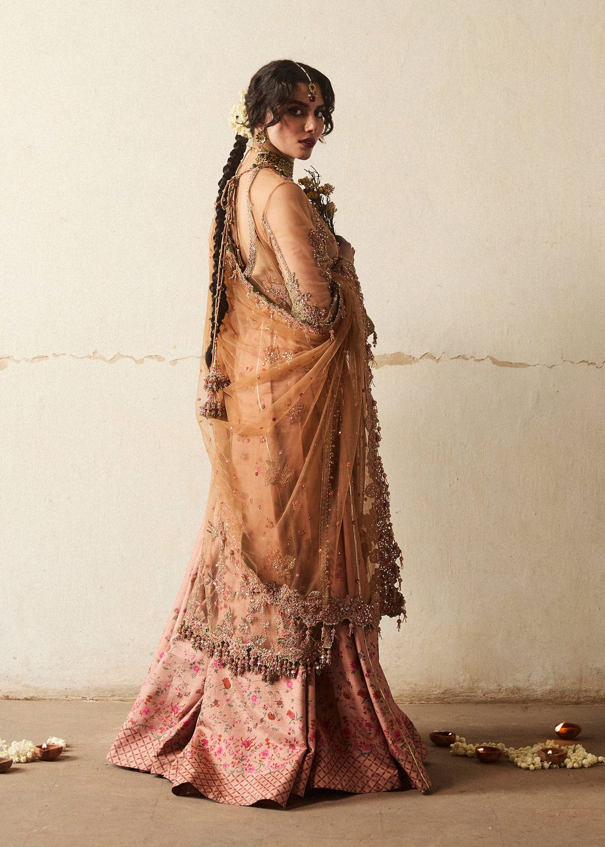 Hussain Rehar | Festive Unstitched 24' | Raitla -  Hussain Rehar Festive Unstitch - Original Designer Dress - House of Maryam