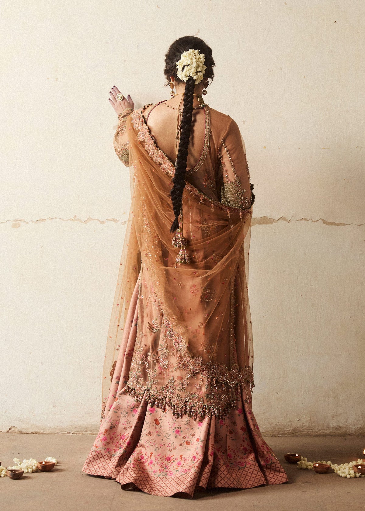 Hussain Rehar | Festive Unstitched 24' | Raitla -  Hussain Rehar Festive Unstitch - Original Designer Dress - House of Maryam