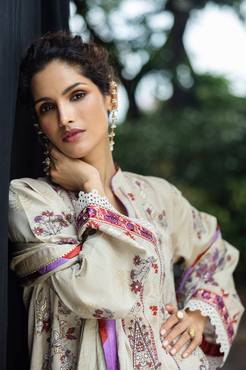 Mushq | Seraph Jacquard Lawn 25 | Levana -  Mushq Ladies Clothes - Original Designer Dress - House of Maryam