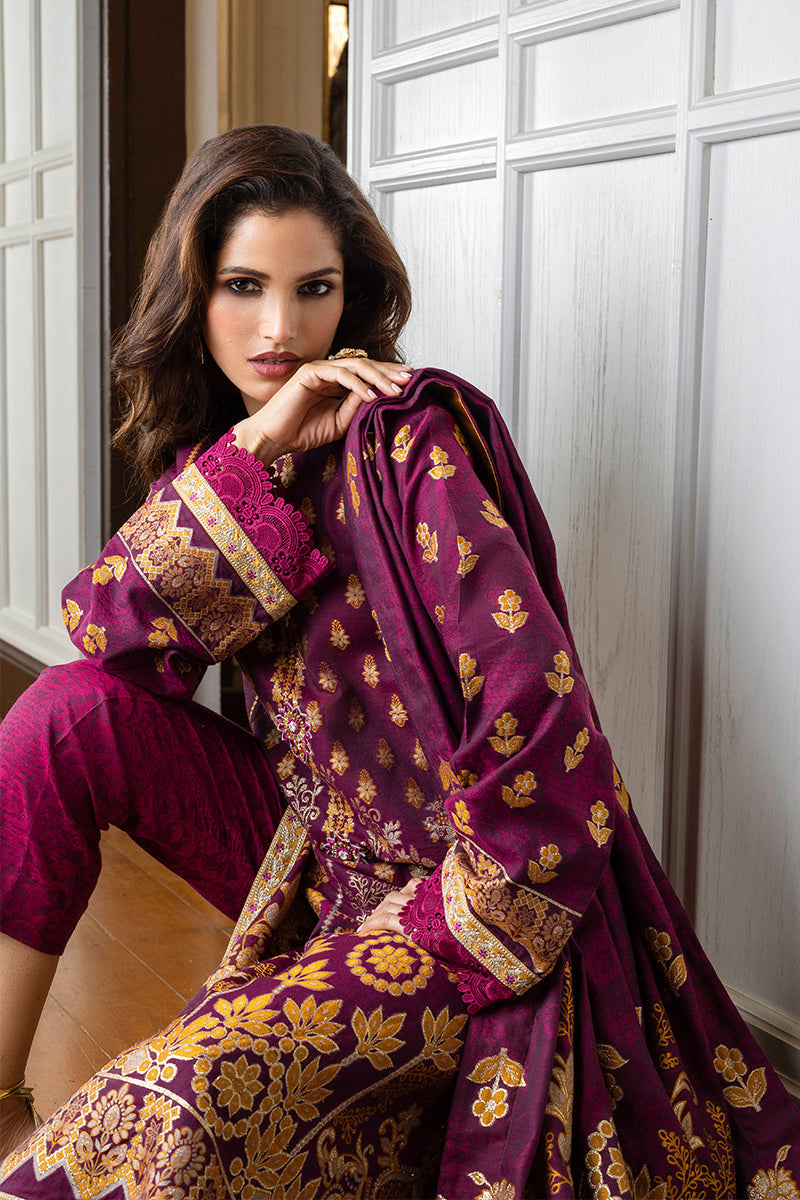 Mushq | Seraph Jacquard Lawn 25 | Eleanor -  Mushq Ladies Clothes - Original Designer Dress - House of Maryam