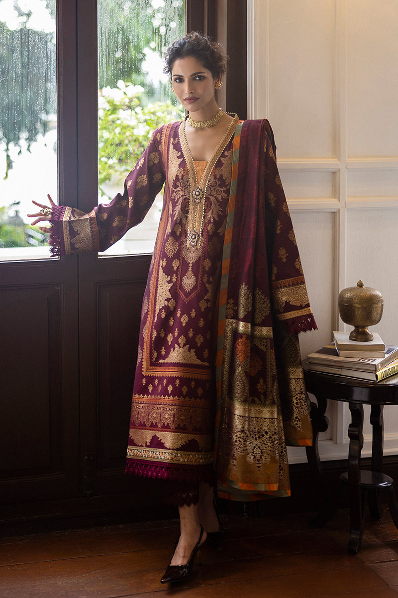 Mushq | Seraph Jacquard Lawn 25 | Morphea -  Mushq Ladies Clothes - Original Designer Dress - House of Maryam