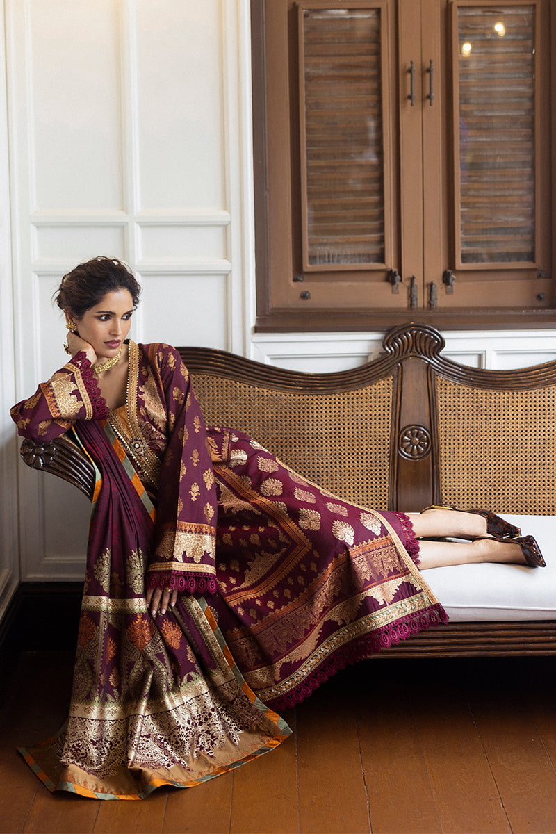 Mushq | Seraph Jacquard Lawn 25 | Morphea -  Mushq Ladies Clothes - Original Designer Dress - House of Maryam
