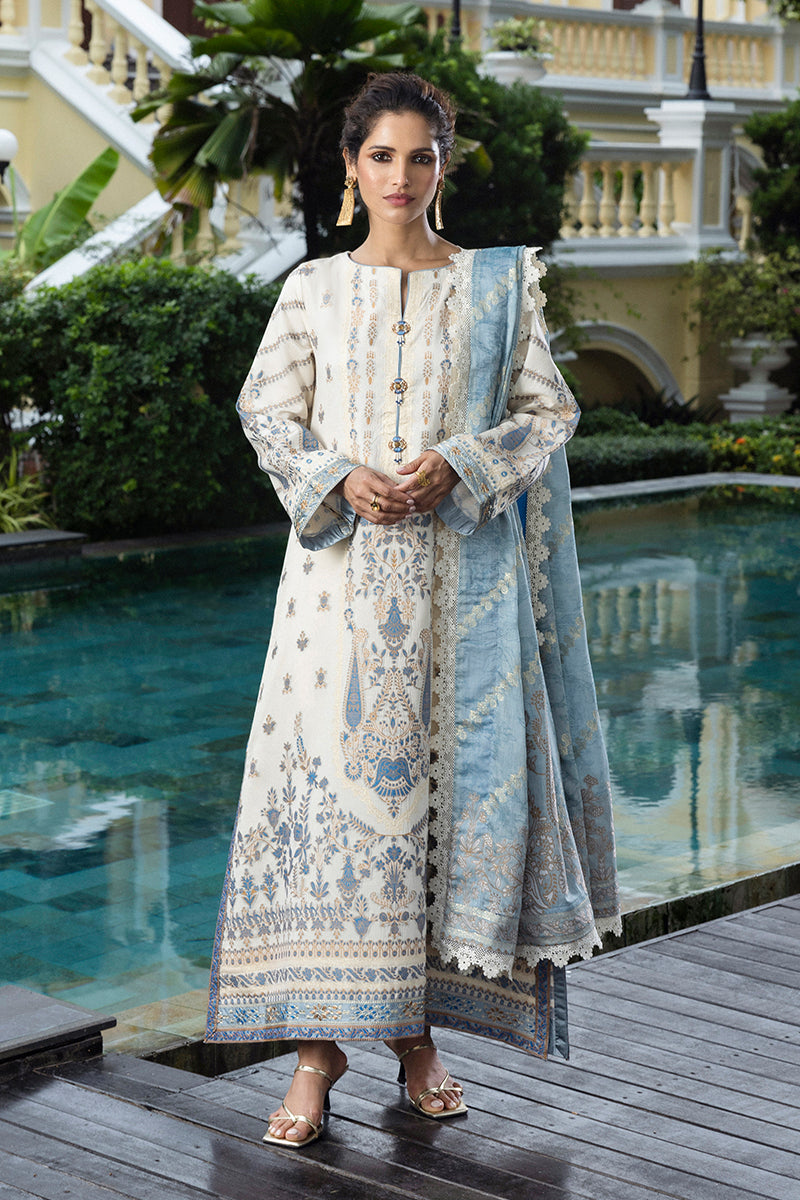 Mushq | Seraph Jacquard Lawn 25 | Calafia -  Mushq Ladies Clothes - Original Designer Dress - House of Maryam