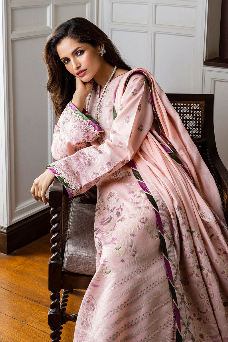 Mushq | Seraph Jacquard Lawn 25 | Lillian -  Mushq Ladies Clothes - Original Designer Dress - House of Maryam