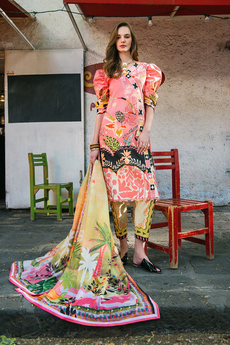 Mushq | La Dolce Hemline Prints 25 | Spring Avenue -  Mushq Ladies Clothes - Original Designer Dress - House of Maryam