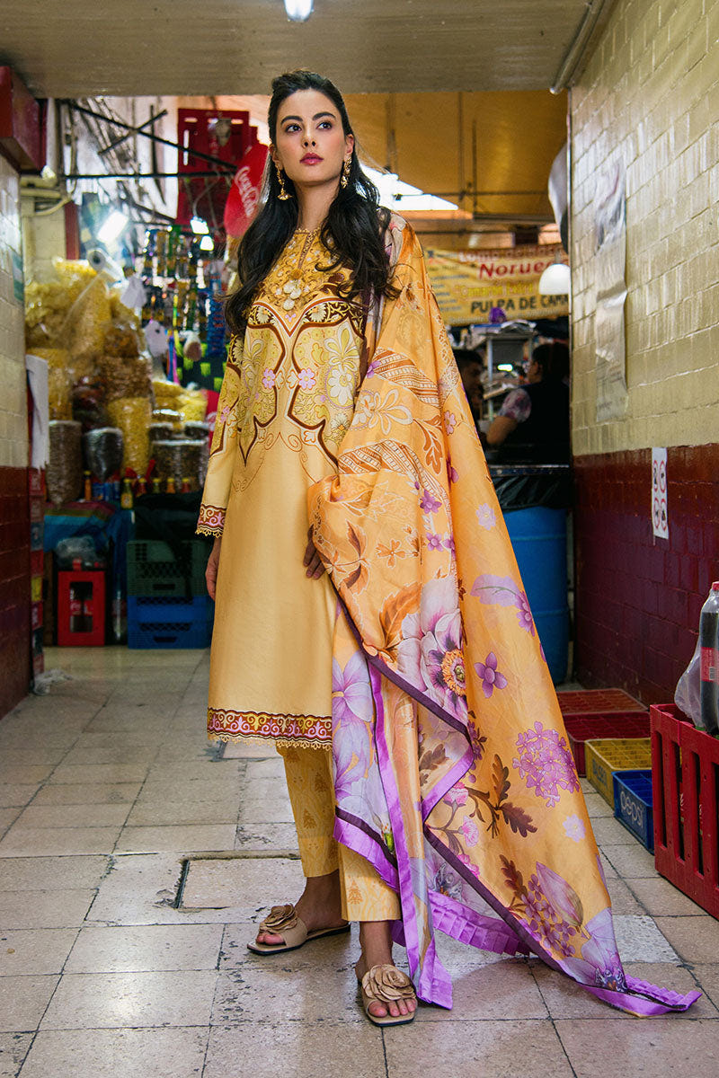Mushq | La Dolce Hemline Prints 25 | Blossing Almond -  Mushq Ladies Clothes - Original Designer Dress - House of Maryam