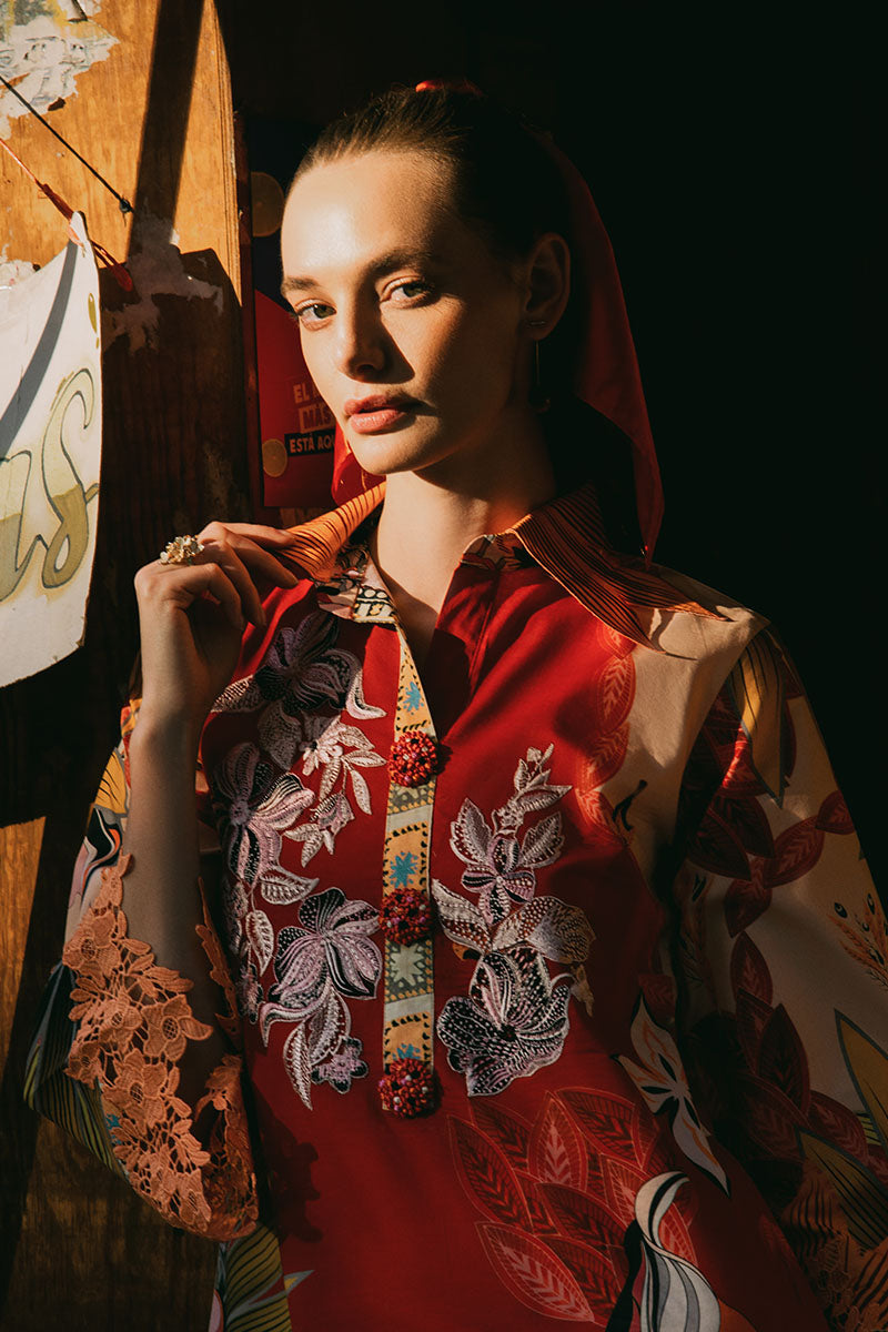 Mushq | La Dolce Hemline Prints 25 | Ride Vineyard -  Mushq Ladies Clothes - Original Designer Dress - House of Maryam
