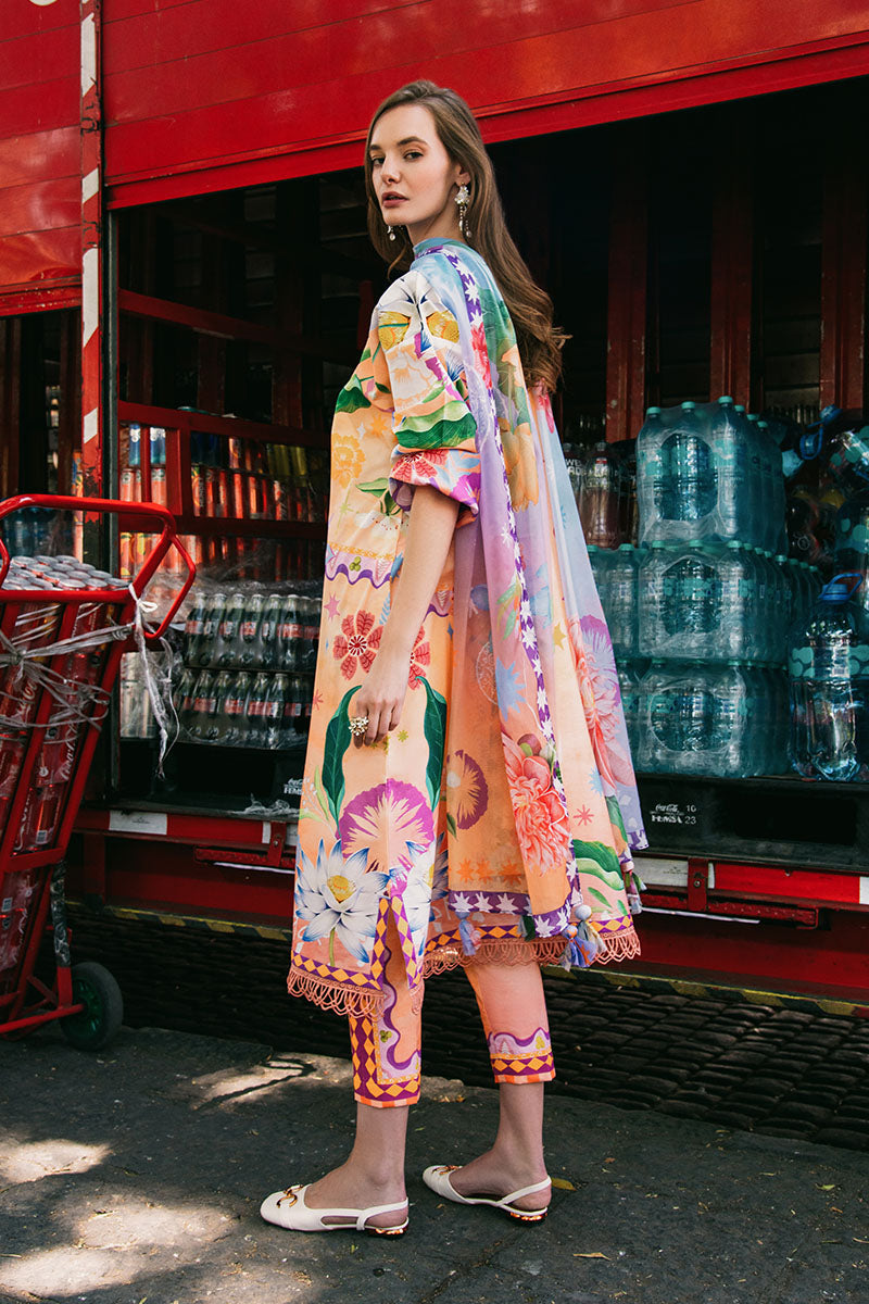 Mushq | La Dolce Hemline Prints 25 | Angels Song -  Mushq Ladies Clothes - Original Designer Dress - House of Maryam