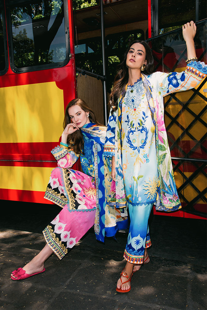 Mushq | La Dolce Hemline Prints 25 | Floral Paradise -  Mushq Ladies Clothes - Original Designer Dress - House of Maryam