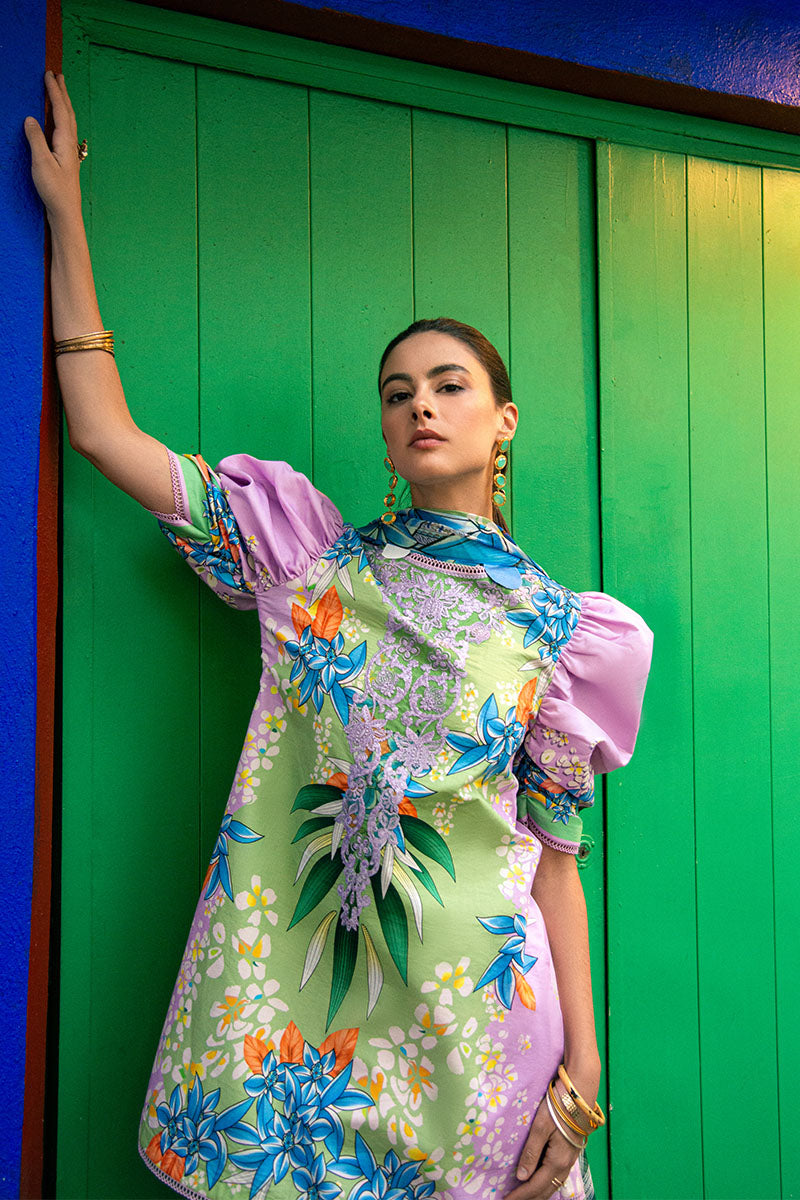 Mushq | La Dolce Hemline Prints 25 | Ecstasy -  Mushq Ladies Clothes - Original Designer Dress - House of Maryam