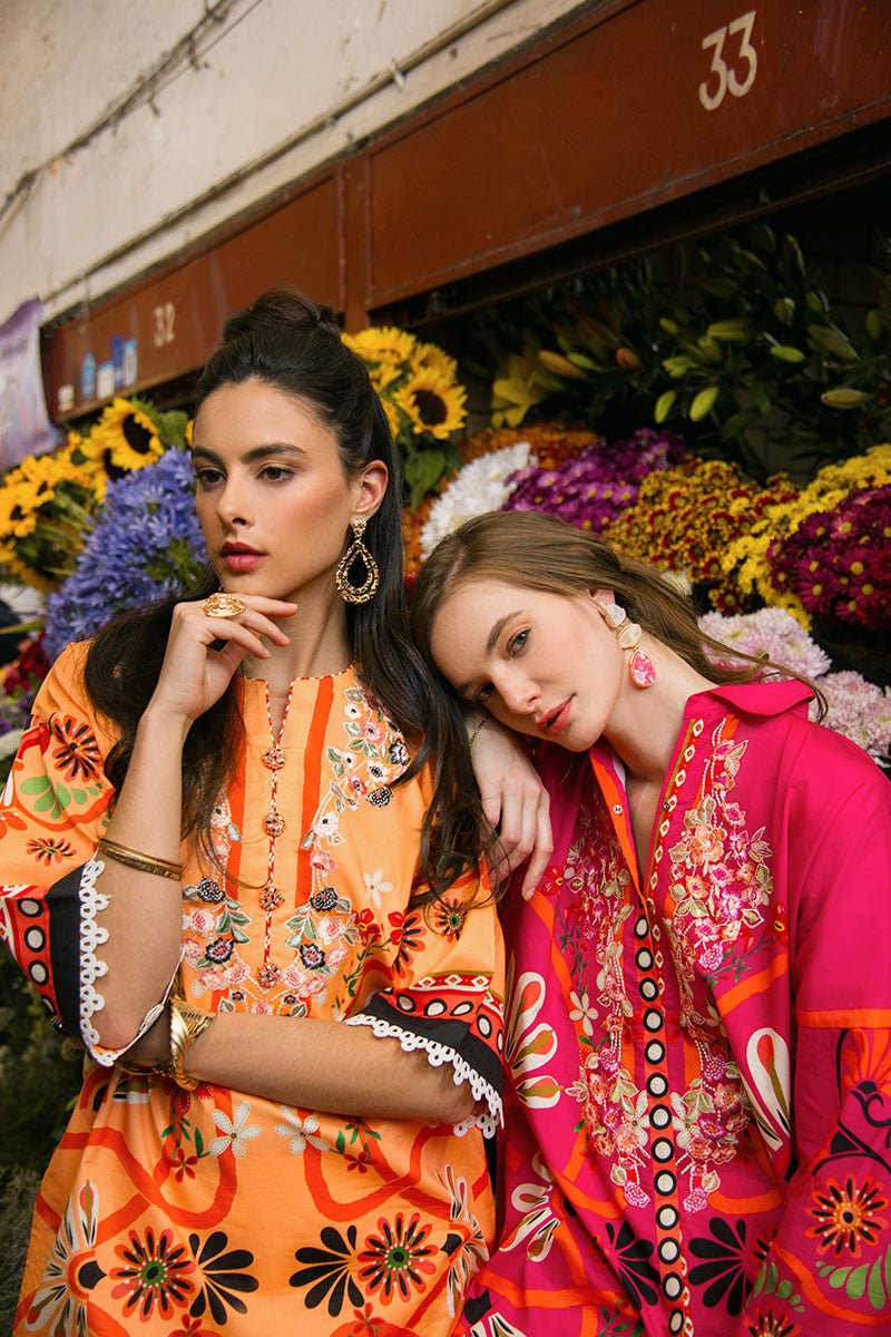 Mushq | La Dolce Hemline Prints 25 | Doves of Garden -  Mushq Ladies Clothes - Original Designer Dress - House of Maryam