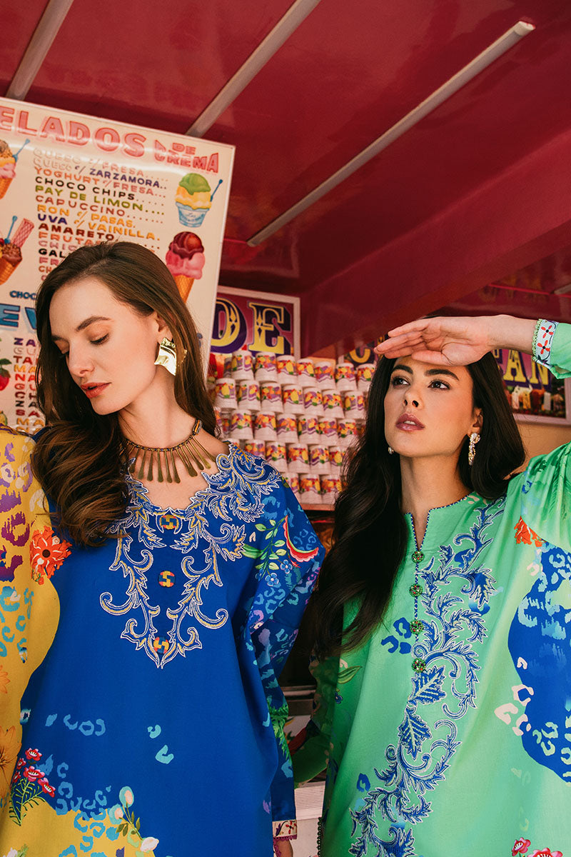 Mushq | La Dolce Hemline Prints 25 | Living Heart -  Mushq Ladies Clothes - Original Designer Dress - House of Maryam