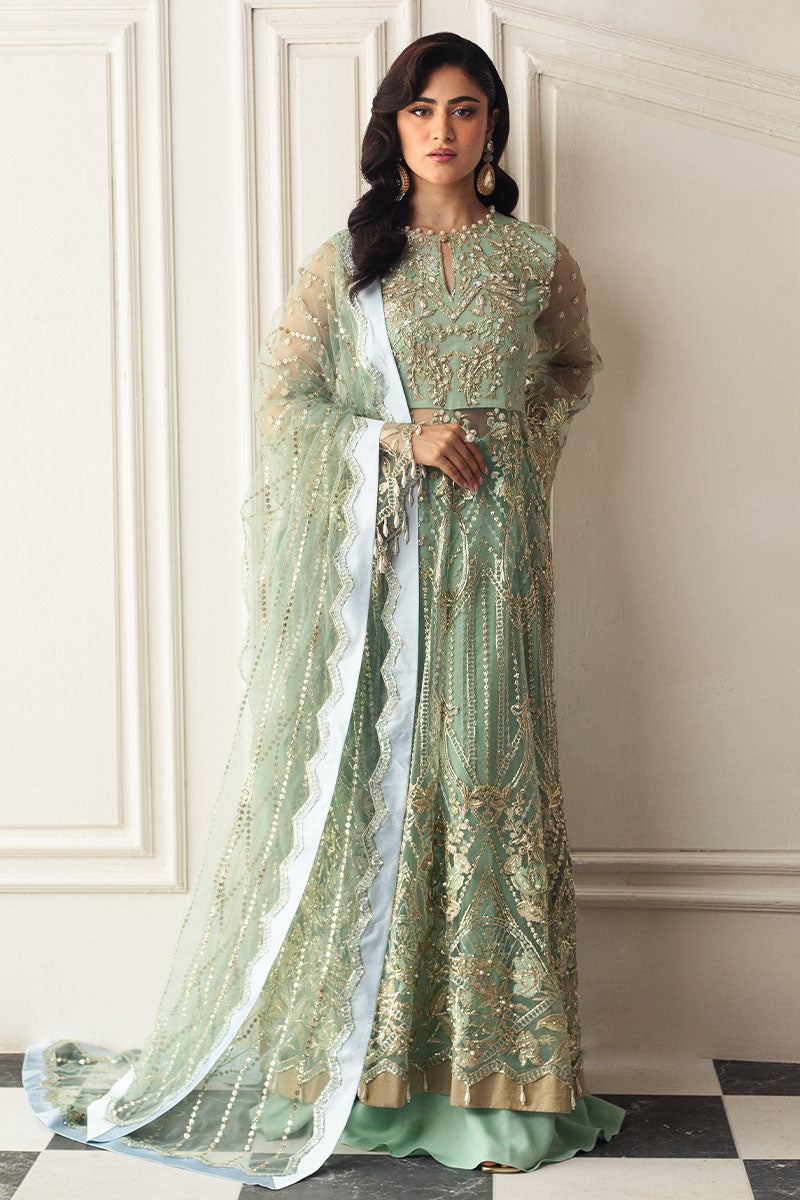 Mushq | Hemline Aura Debut Wedding Formals | PISTACHIO -  Mushq Formal - Original Designer Dress - House of Maryam