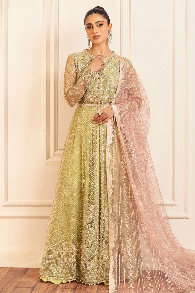 Mushq | Hemline Aura Debut Wedding Formals | WASABI by Designer Mushq - House of Maryam - Pakistani Designer Ethnic Wear in {{ shop.shopifyCountryName }}