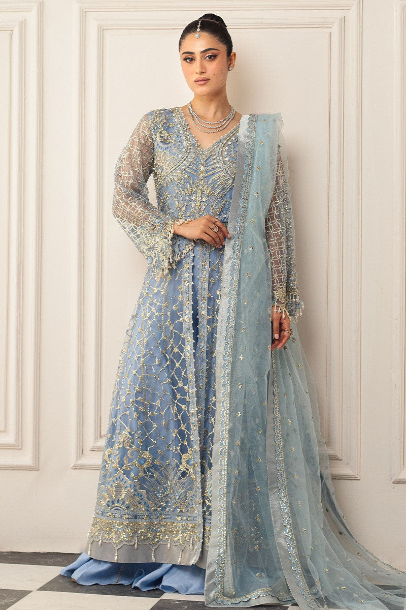 Mushq | Hemline Aura Debut Wedding Formals | PERIWINKLE -  Mushq Formal - Original Designer Dress - House of Maryam