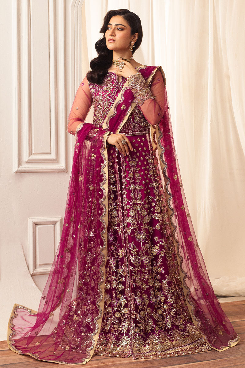 Mushq | Hemline Aura Debut Wedding Formals | FUCHSIA -  Mushq Formal - Original Designer Dress - House of Maryam