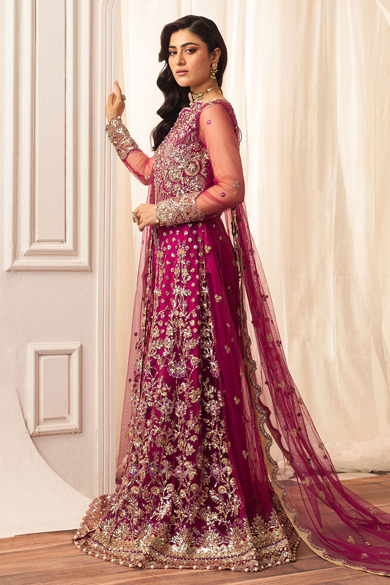 Mushq | Hemline Aura Debut Wedding Formals | FUCHSIA