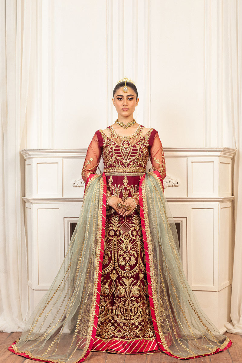 Mushq | Hemline Aura Debut Wedding Formals | SCARLET -  Mushq Formal - Original Designer Dress - House of Maryam