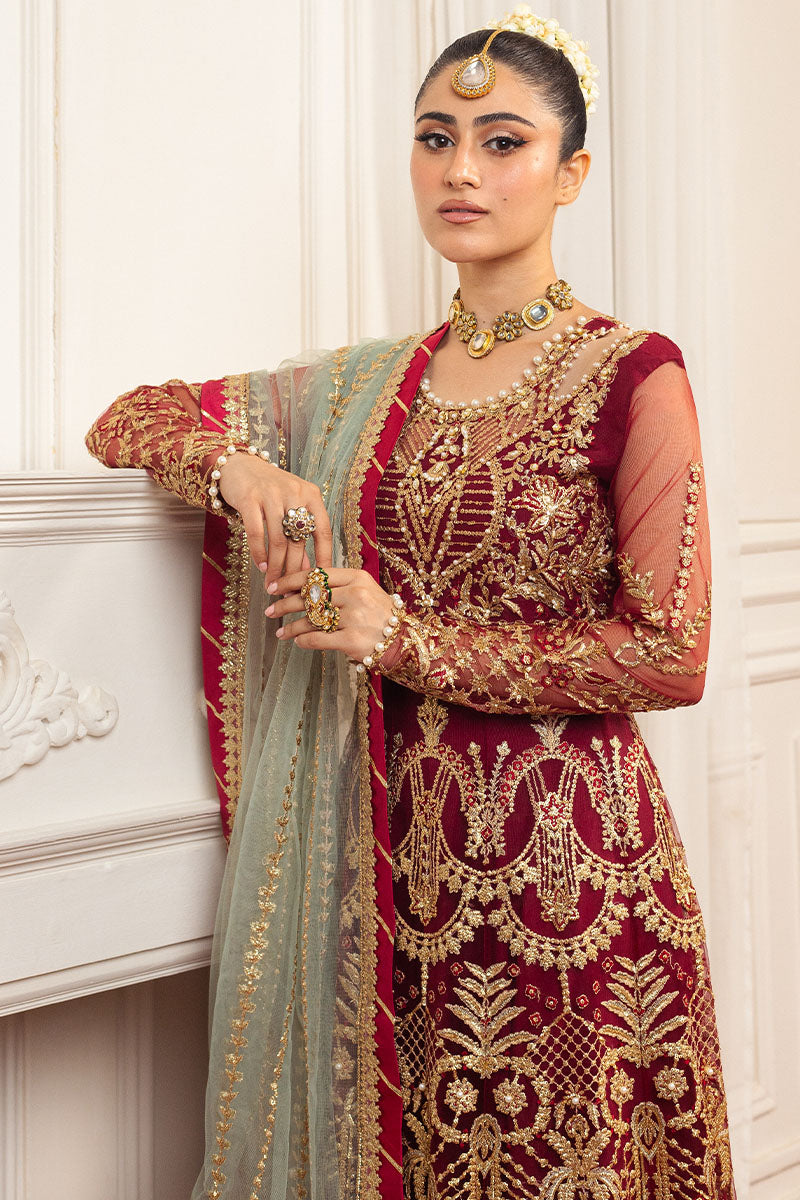 Mushq | Hemline Aura Debut Wedding Formals | SCARLET -  Mushq Formal - Original Designer Dress - House of Maryam