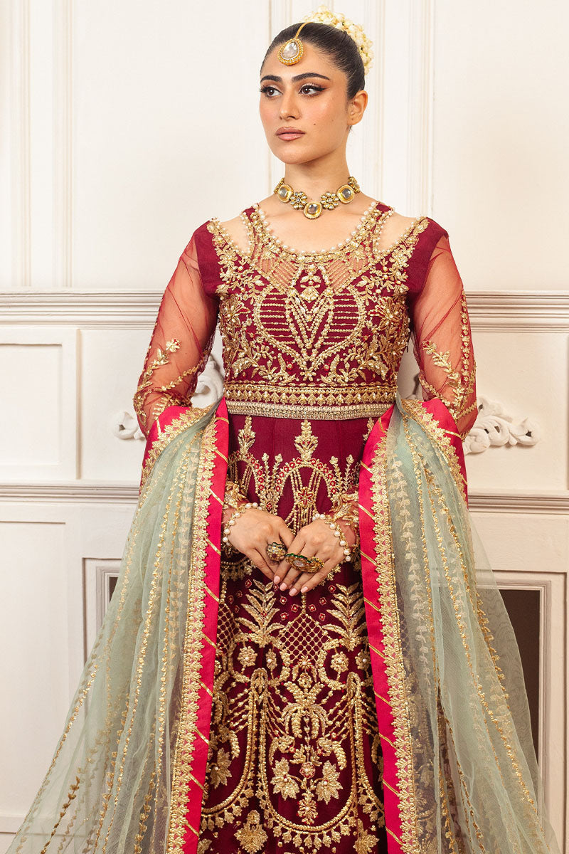 Mushq | Hemline Aura Debut Wedding Formals | SCARLET -  Mushq Formal - Original Designer Dress - House of Maryam