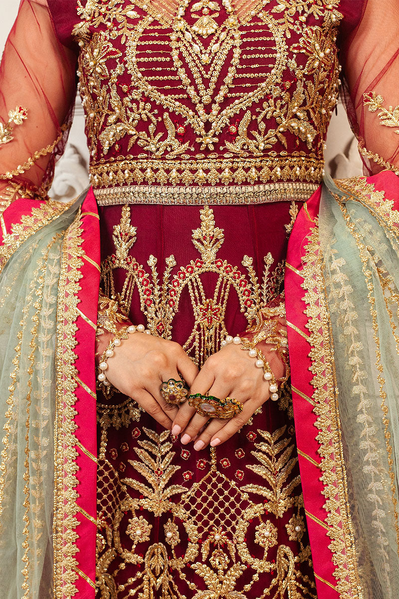 Mushq | Hemline Aura Debut Wedding Formals | SCARLET -  Mushq Formal - Original Designer Dress - House of Maryam