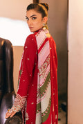 Mushq | Symphony Karandi Collection | VELVET ROSE by Designer Mushq - House of Maryam - Pakistani Designer Ethnic Wear in {{ shop.shopifyCountryName }}