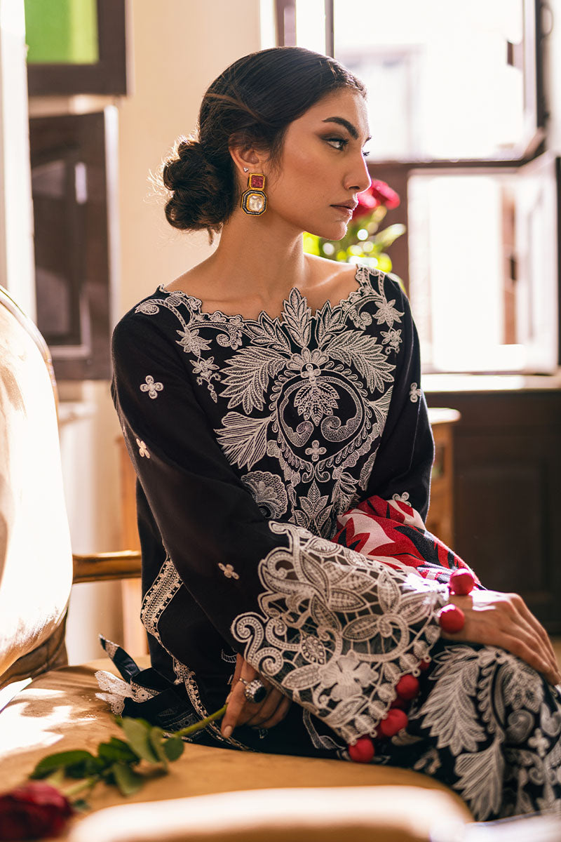 Mushq | Symphony Karandi Collection | MIDNIGHT MAGIC by Designer Mushq - House of Maryam - Pakistani Designer Ethnic Wear in {{ shop.shopifyCountryName }}