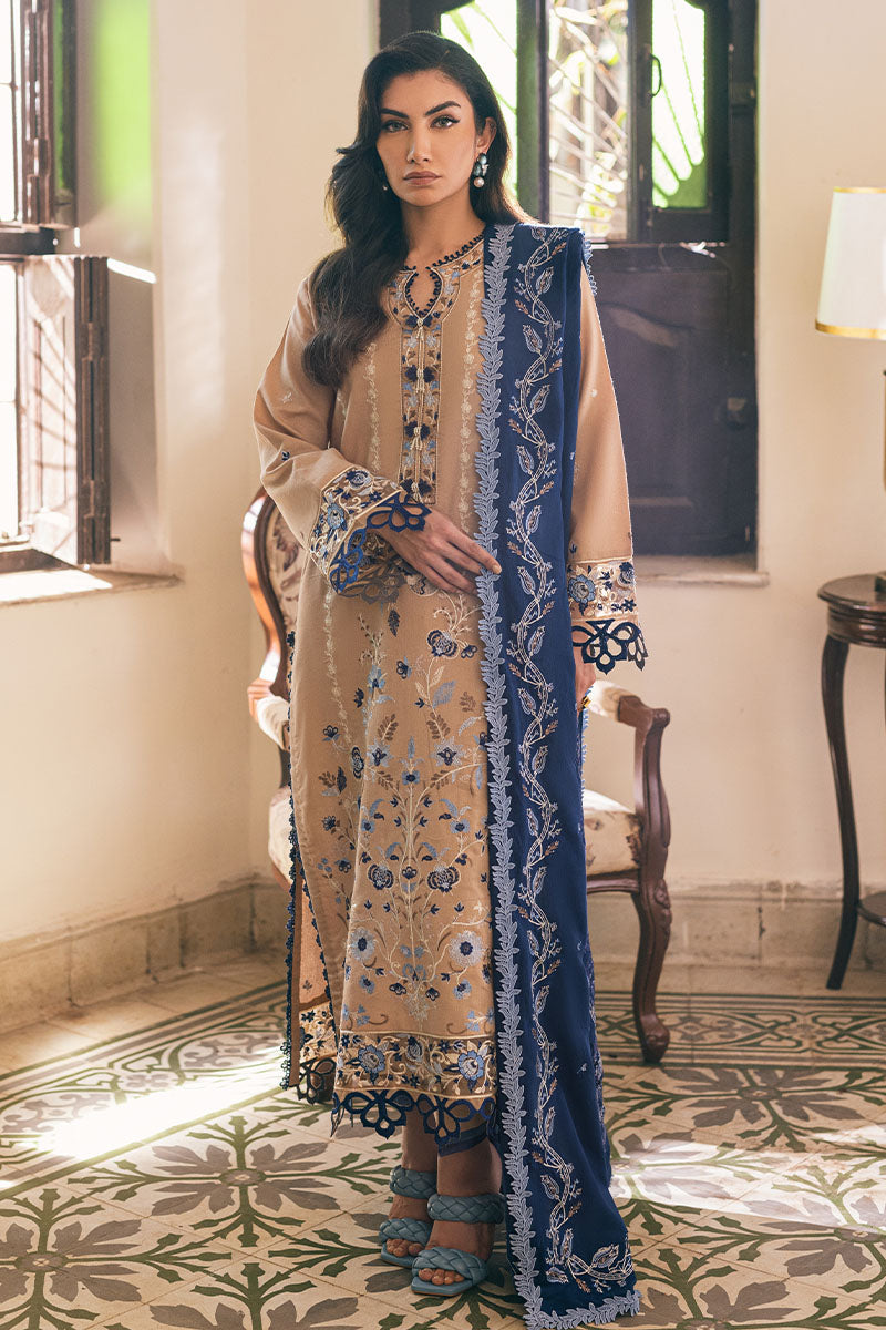 Mushq | Symphony Karandi Collection | SAFFRON KISS by Designer Mushq - House of Maryam - Pakistani Designer Ethnic Wear in {{ shop.shopifyCountryName }}