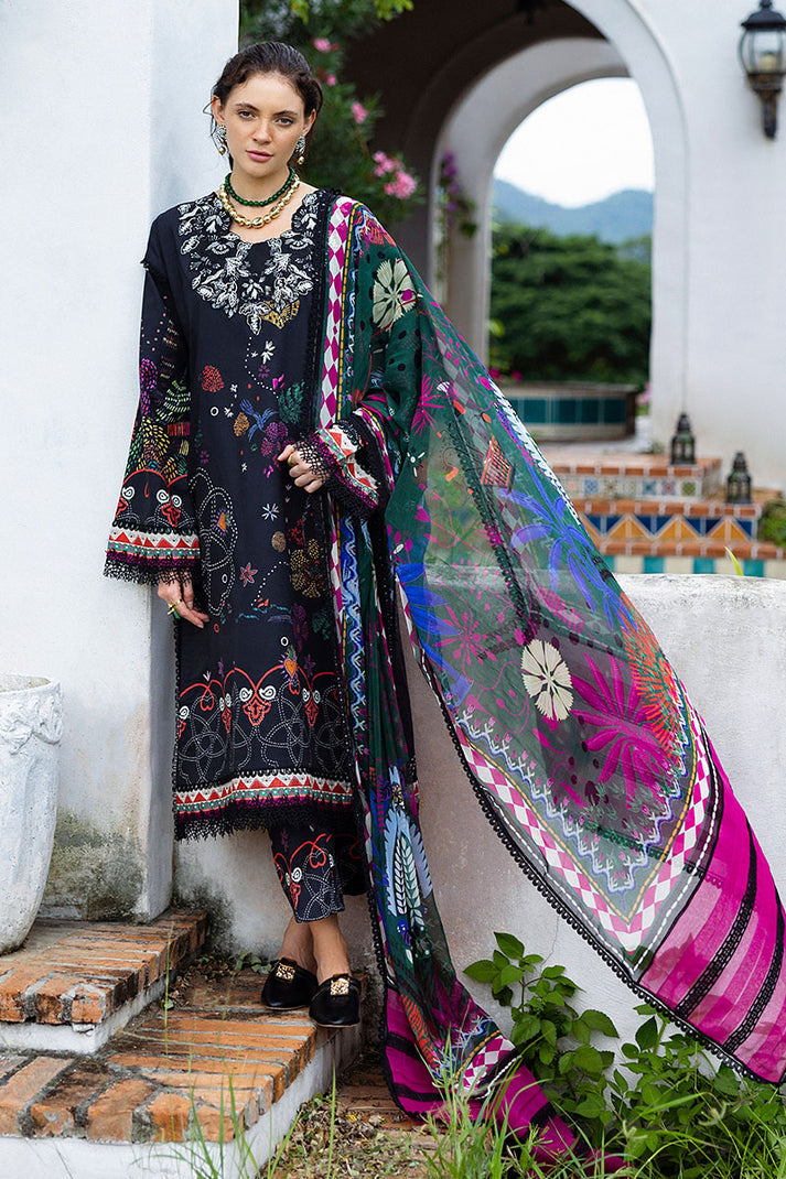 Mushq | Mirasol Printed Cambric | Medi Noche, image 5