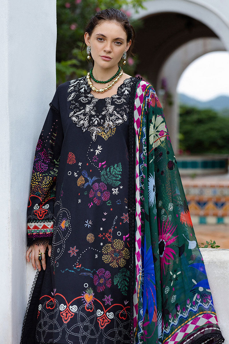 Mushq | Mirasol Printed Cambric | Medi Noche, image 4