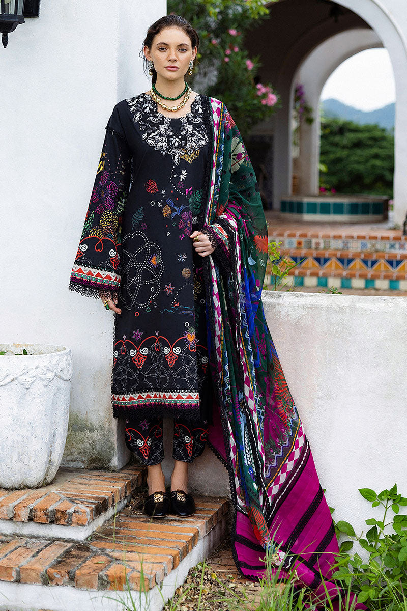 Mushq | Mirasol Printed Cambric | Medi Noche
