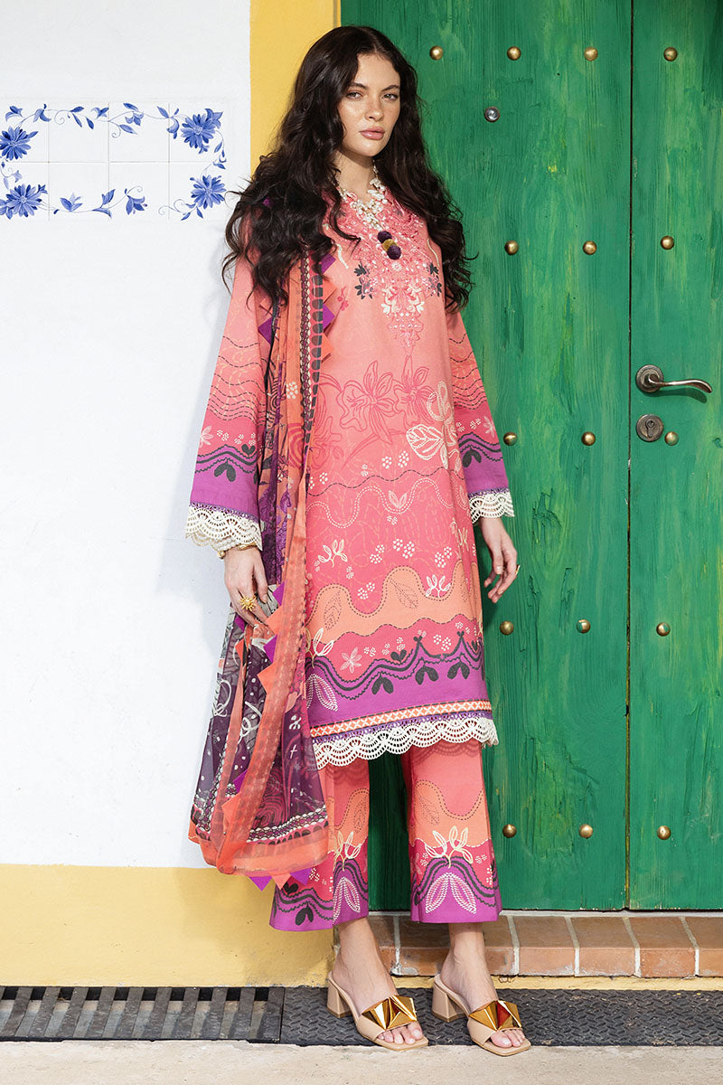 Mushq | Mirasol Printed Cambric | Amber Luz
