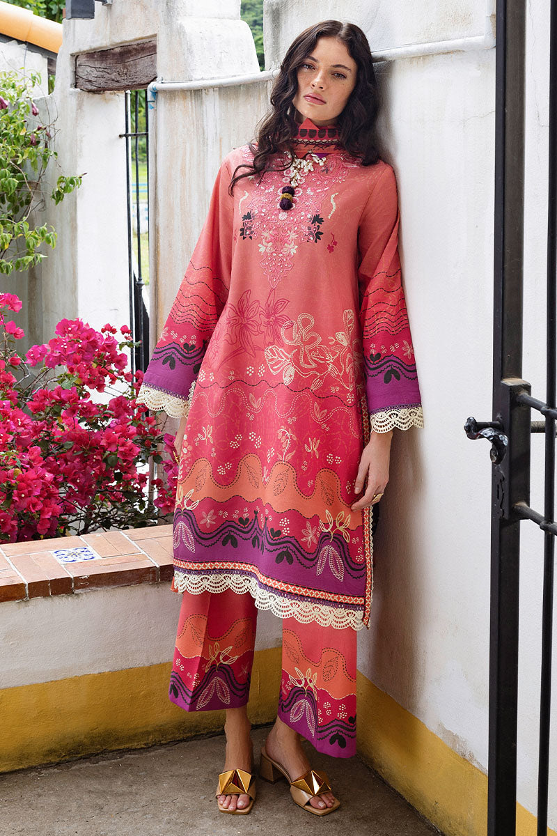 Mushq | Mirasol Printed Cambric | Amber Luz, image 2