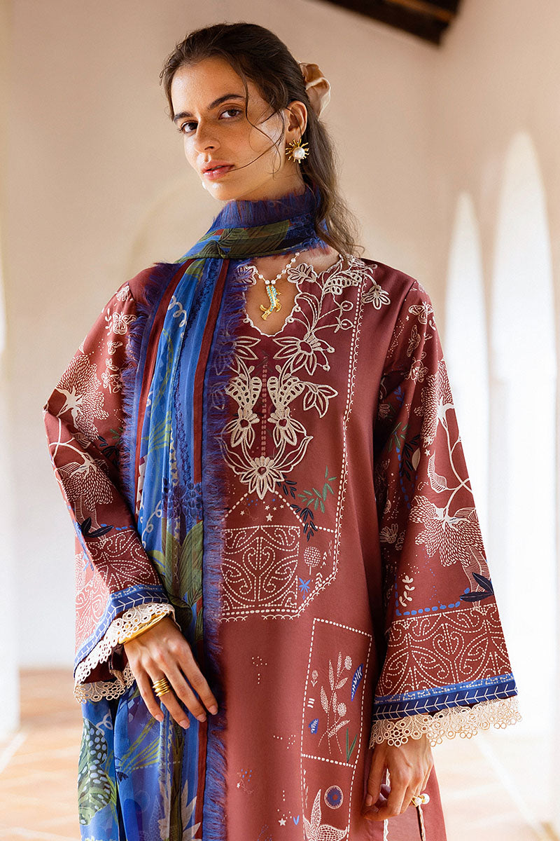 Mushq | Mirasol Printed Cambric | Santo Mio, image 3