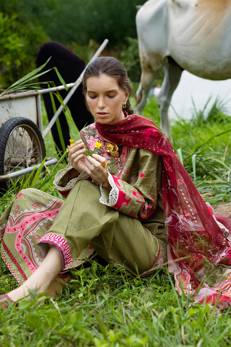 Mushq | Mirasol Printed Cambric | Cielo Sol, image 4