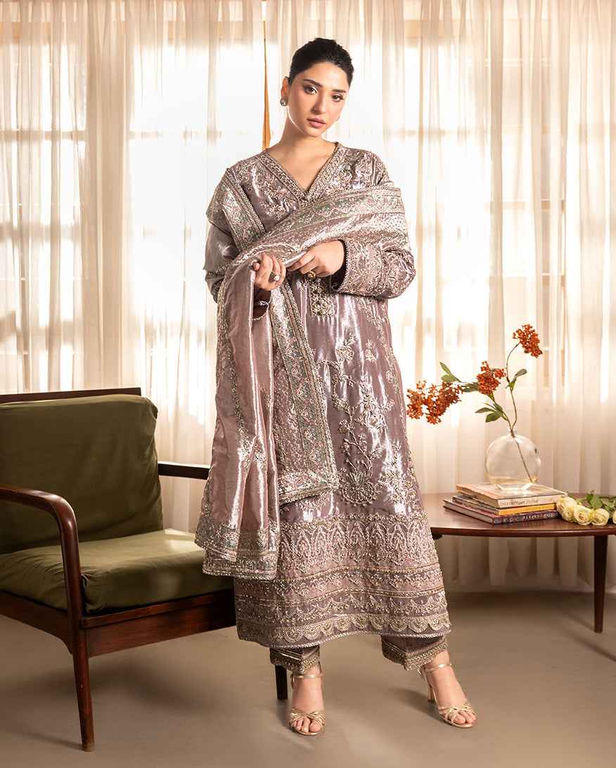 Mushq | Sunehri Lama Silk | Hamna, image 2