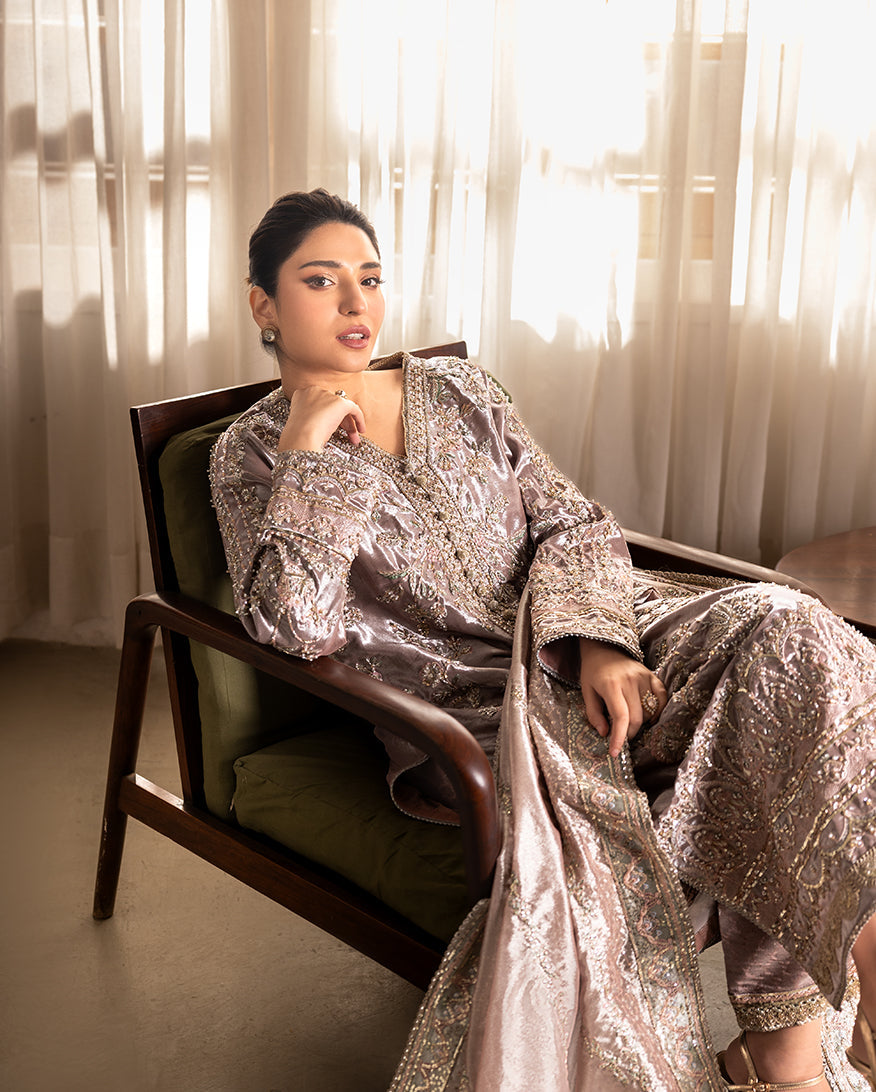 Mushq | Sunehri Lama Silk | Hamna, image 5