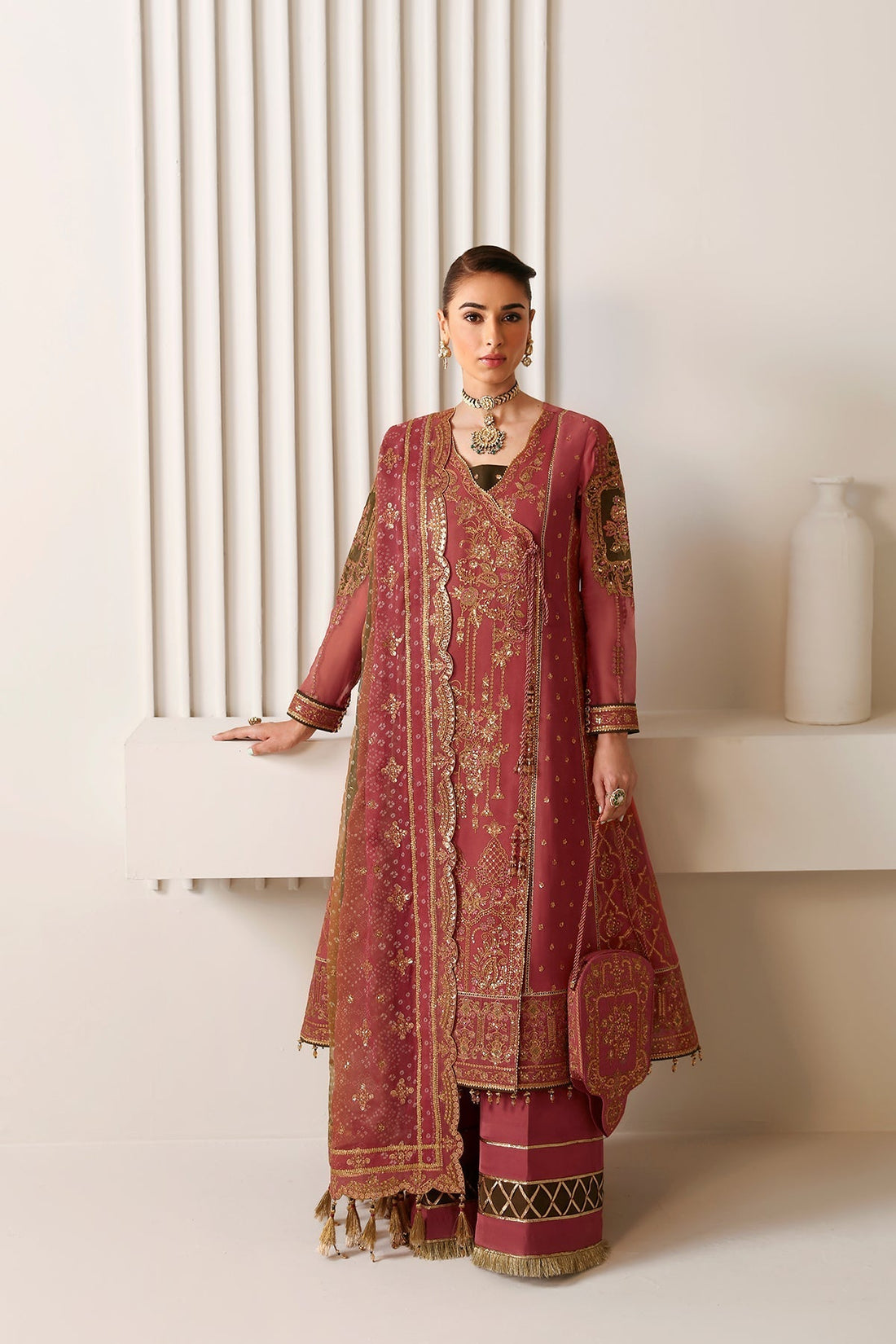 Alizeh | La Ruha Wedding Formals | AF-CH-2180-Hana by Designer Alizeh - House of Maryam - Pakistani Designer Ethnic Wear in {{ shop.shopifyCountryName }}