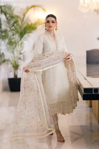 Azure | Embroidered Ensembles 23 | Heaven Bliss -  Azure Formal - Original Designer Dress - House of Maryam