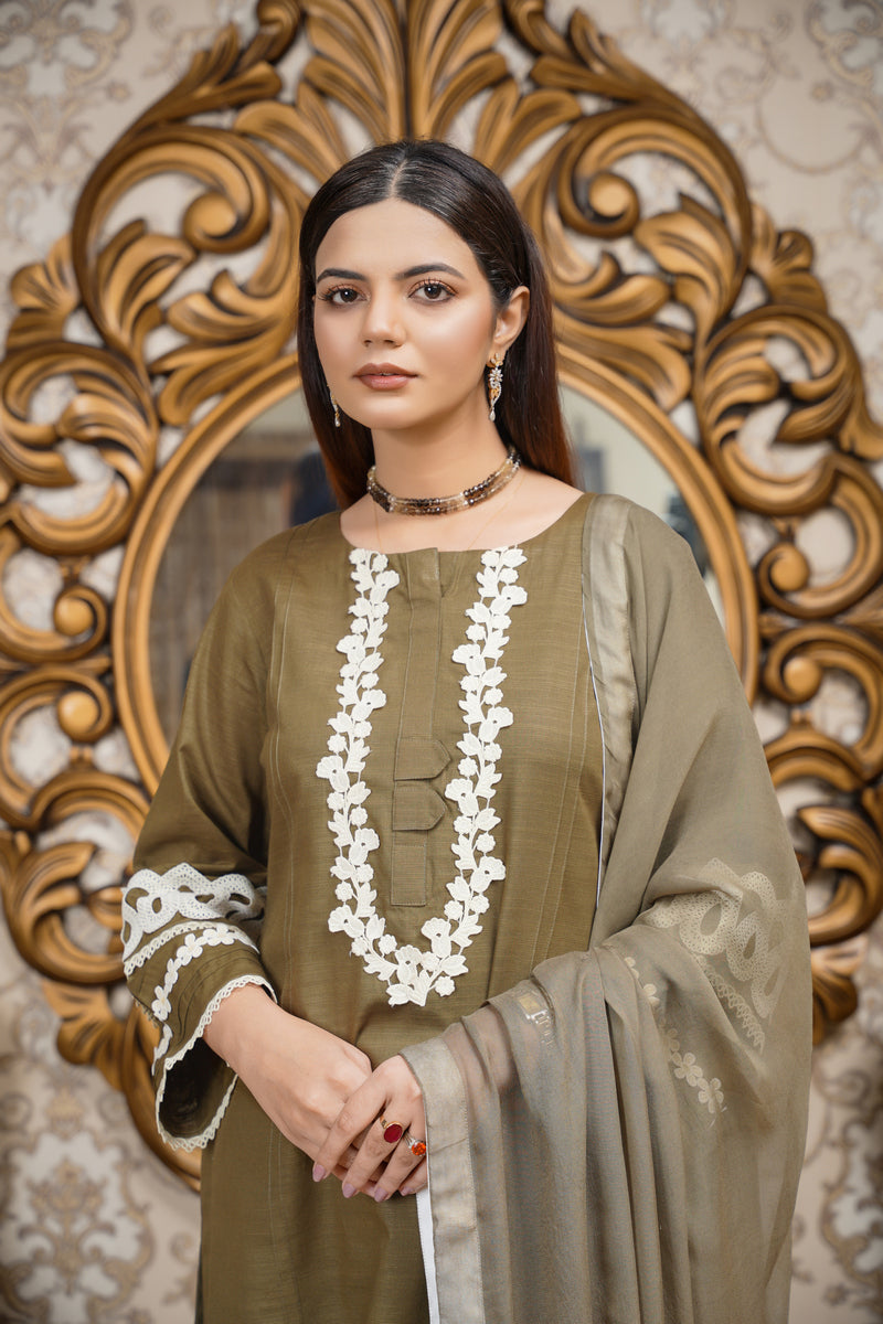 House of Maryam Basics | Slub Winter 23 | HB-MHD by Designer House of Maryam Basics - House of Maryam - Pakistani Designer Ethnic Wear in {{ shop.shopifyCountryName }}