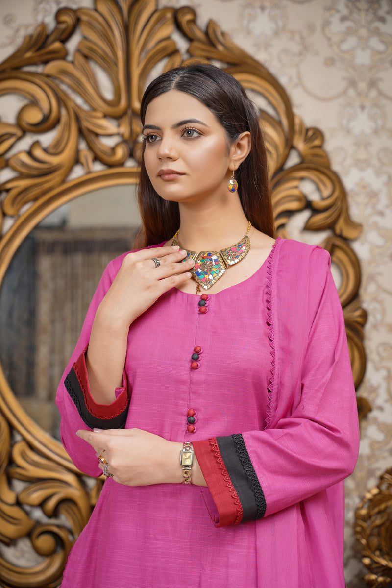 House of Maryam Basics | Slub Winter 23 | HB-MGN by Designer House of Maryam Basics - House of Maryam - Pakistani Designer Ethnic Wear in {{ shop.shopifyCountryName }}