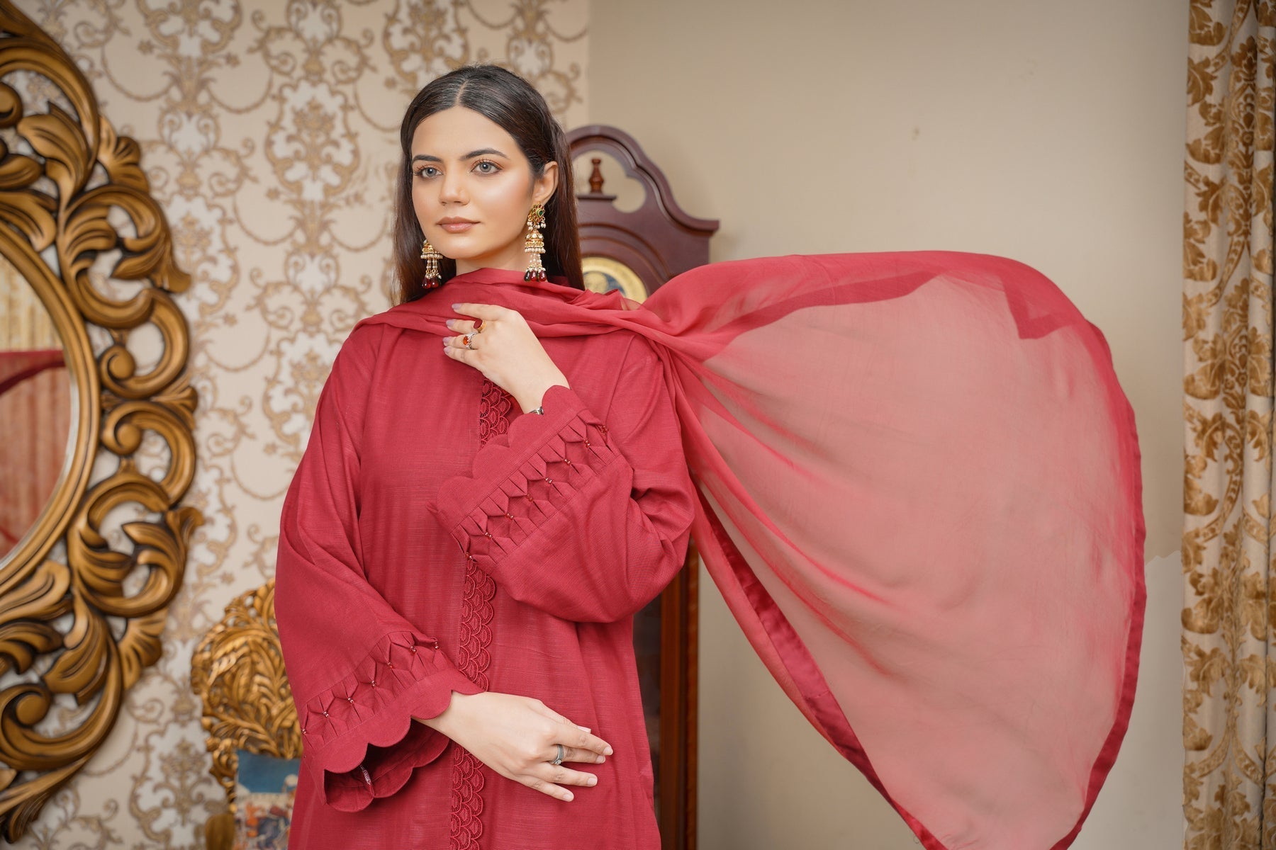 House of Maryam Basics | Slub Winter 23 | HB-MRN by Designer House of Maryam Basics - House of Maryam - Pakistani Designer Ethnic Wear in {{ shop.shopifyCountryName }}